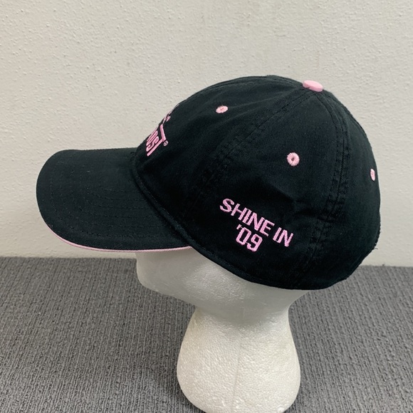 Delta Foremost Baseball Hat Womens OSFM Black Pink Shine in '09 Triangle Sport - Picture 6 of 13